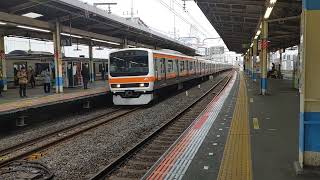 2022/3/8　回8392M　209系TK入場　千ｹﾖM84編成