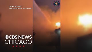 Man charged with arson for with setting Spokane's largest wildfire