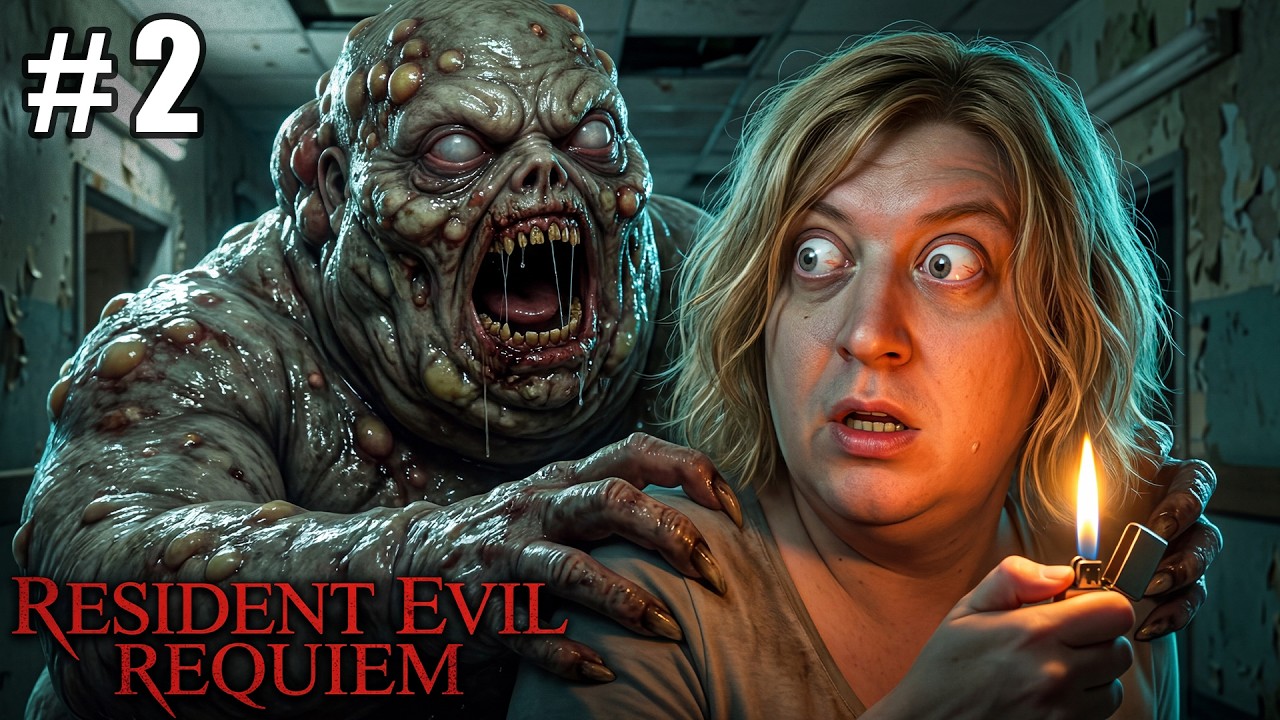 🧟 RESIDENT EVIL REQUIEM #2 — ЖИРНАЯ ПОТНАЯ ЗАКВАСКА ГОНИТСЯ ЗА МНОЙ ПО БОЛЬНИЦЕ  😰