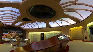 Star Trek The Next Generation D Bridge   walk around with a twist Part 1