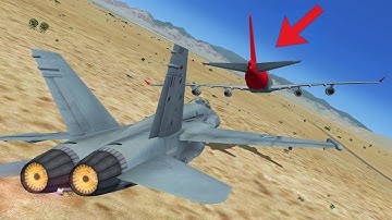 Intercepting a CRAZY 747 Pilot in Flight Simulator X (Multiplayer)