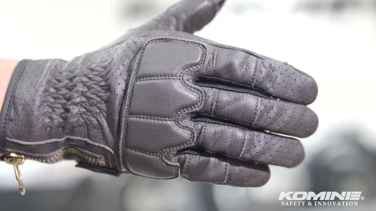 KOMINE コミネ 商品紹介 GK-2553 ゴートレザーを使用し、強度と