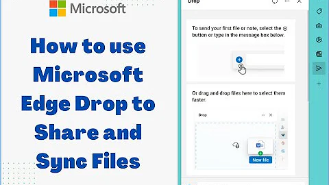 Use Microsoft Edge Drop to Share Files, Notes, Clipboard Across your Devices and Sync