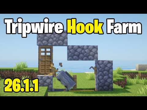 Minecraft Tripwire Hook Farm 1.14 - 26.1.1 - Infinite Emerald