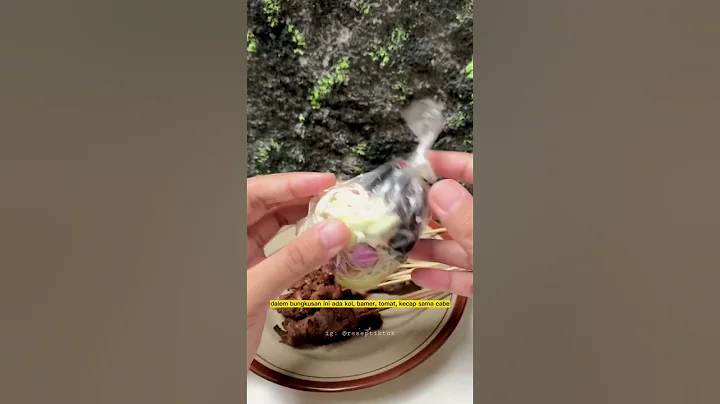 CARA ENAK MAKAN SATE KAMBING #shorts