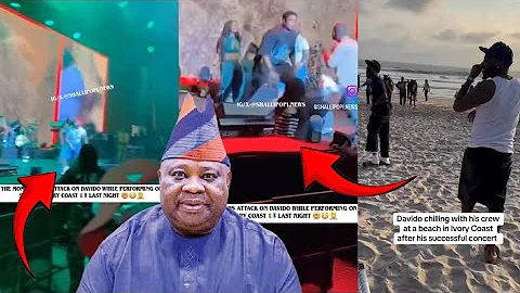 Davido Attacked By Fan In Ivory Coast As His Uncle Resigns From PDP – Full Details!