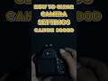 HOW TO CLEAR CAMERA SETTINGS IN CANON 3000D | Beginner's Guide.