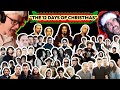 The 12 Days of Christmas (as 12 different bands) feat. @TenSecondSongs