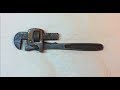 Antique Keen Kutter Pipe Wrench Restoration
