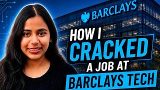 How She Cracked Barclays 💼 | Real Interview Experience + Preparation Strategy | Podcast