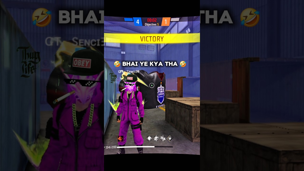 Комедийный момент из Free Fire 🤣🤣🤣 