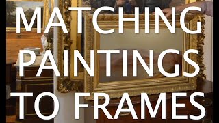 How To Match Frames To Paintings Using Time Period