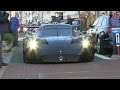 Maserati MC12 GT1 Centenario on the PUBLIC ROAD in Knokke-Heist | INSANE SOUND + BURNOUT