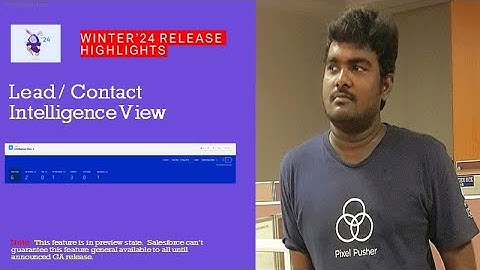Salesforce Intelligence View: Powering Lead & Contact Insights! - Salesforce Winter