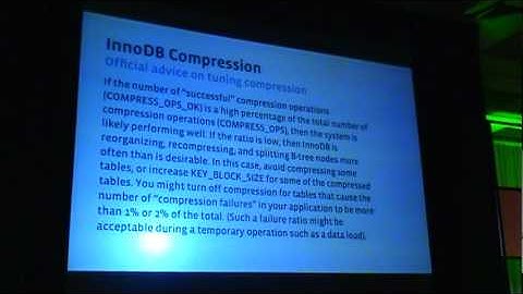 Getting InnoDB Compression Ready for Facebook Scale