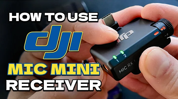 How to Use the DJI Mic Mini Receiver – Step-by-Step Guide! #DJIMic #iPhoneAudio #WirelessMicrophone