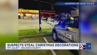 3 minors accused of stealing Christmas decorations in Mt. Juliet