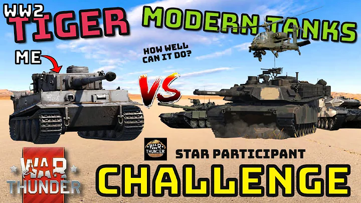 TIGER VS MODERN TANKS - How Well Would It Do? - WAR THUNDER