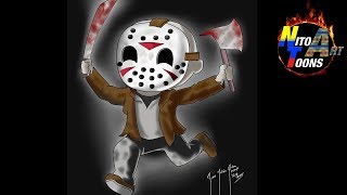 Dibujando A Jason Viernes 13 Nito Toons