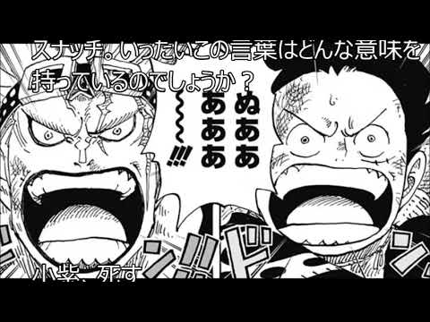 One Piece 934 Raw Jp ワンピース 934話ネタバレ ビッグマムとカイドウは元仲間の関係だった 漫画動画 Youtube