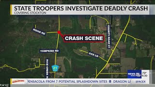 23-year-old killed in Baldwin County crash, two passengers injured