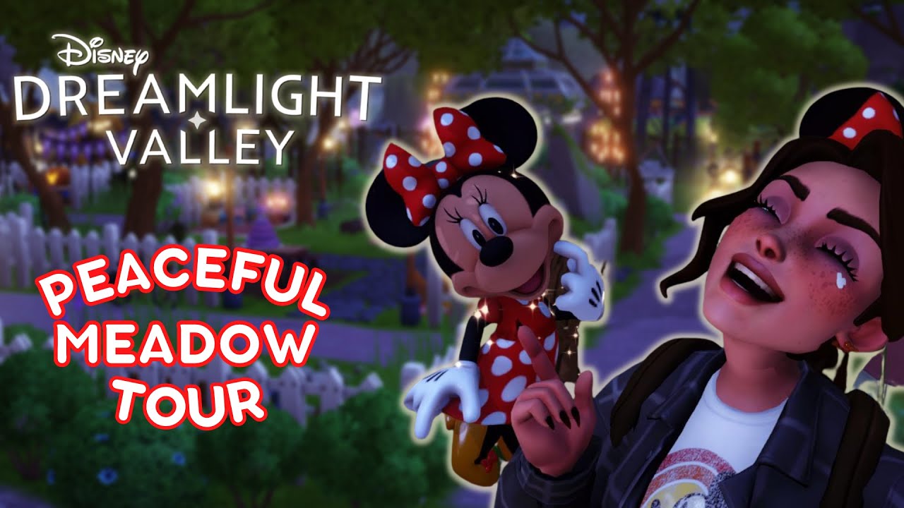 Peaceful Meadow Tour // Disney Dreamlight Valley YouTube