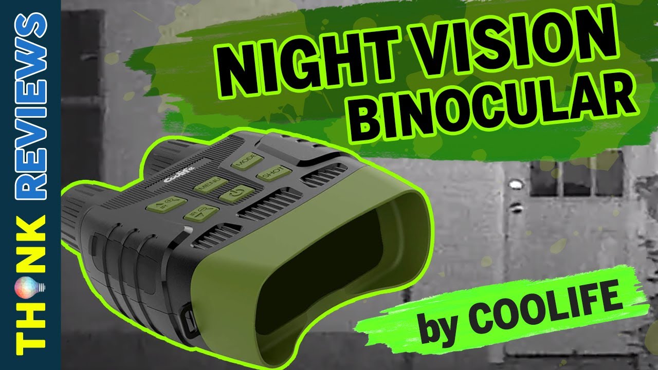 850nm IR Night Vision Goggle & Binocular Review (by Coolife) YouTube