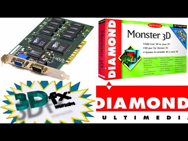 【ビンテージ】Diamond MONSTER 3D Voodoo 1 PCI Diamond Monster 3D 3DFX Voodoo 1 - Installazione - YouTube