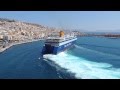 Ship BLUE STAR ITHAKI goes to dock in 3 min - To Blue Star ITHAKI δένει σε 3 λεπτά