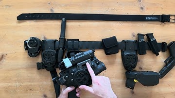 XBelts duty belt setup 