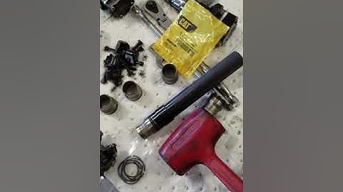 Injector sleeve installation. 3126 cat engine, injector sleeve, step by step, Part 6