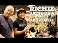 Richie Sambora and Orianthi shops at Norman's Rare Guitars