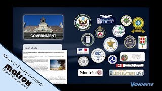 Matrox Monarch Encoders for Government Video Solutions