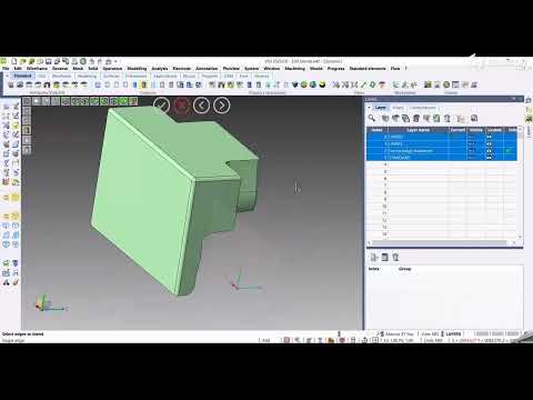 CAD - Modelling - New Create-Edit Blend Command | VISI 2022.1