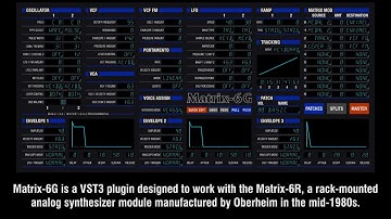 Setting Up Matrix 6G in Reaper and Cubase