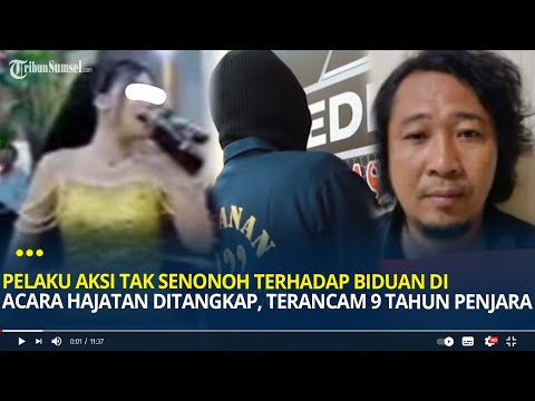 Pelaku Aksi Tak Senonoh Terhadap Biduan Acara Hajatan di Sragen Ditangkap, Terancam 9 Tahun Penjara