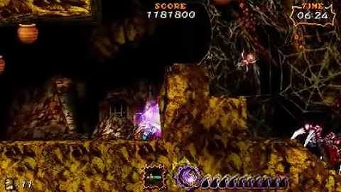 Goku Makaimura Kai PSP speedrun 43:27 - Part 3