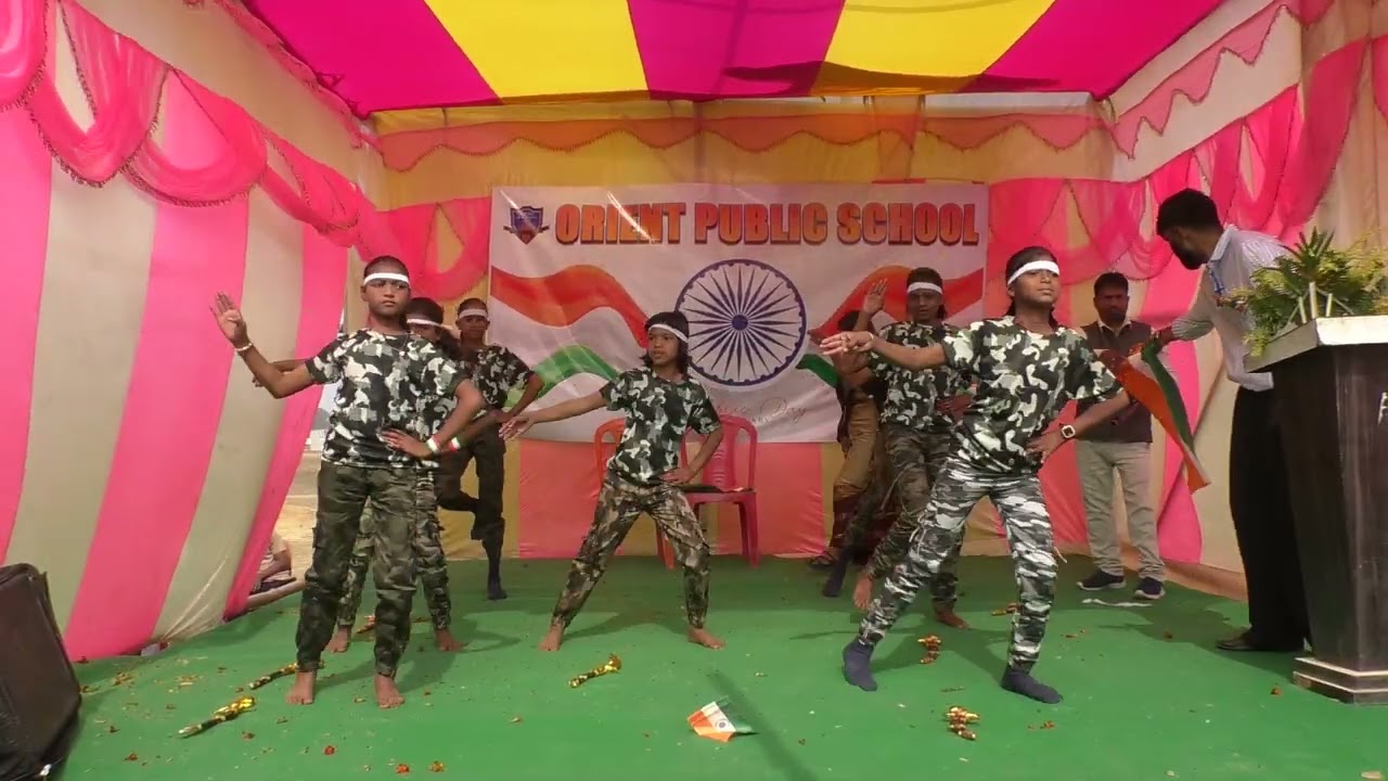 #Beti Hindustan ki the best Performance !! Desh Bhakti Song ! Orient public School Nawadih Siyatand 