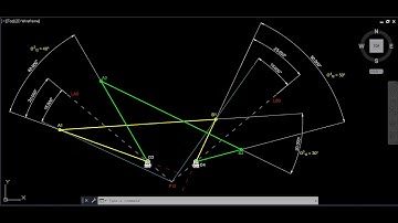 Relative pole method with 3 given angles (AutoCAD)