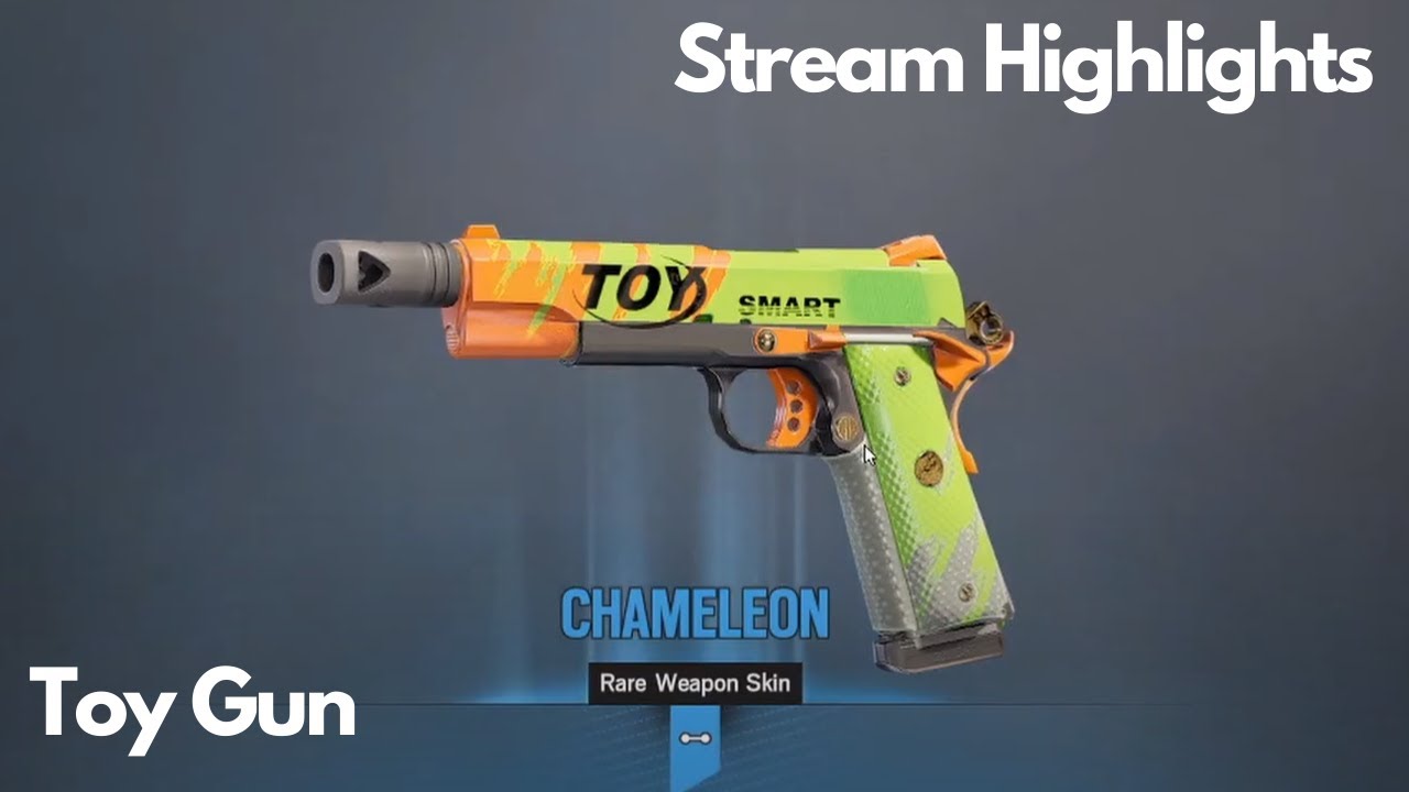 Toy Gun Rainbow Six Siege Highlights YouTube