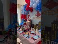 Spiderman theme birt.ayparty birt.aycake birt.aydecoration allaboutmommyandzayed