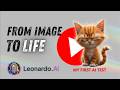 Create a Cute AI Kitten Animation (Leonardo AI Tutorial)