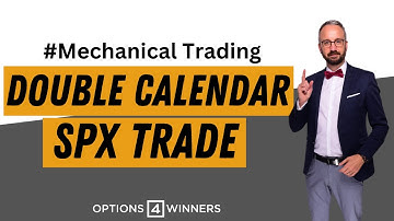 Regular cash flow with Double Calendar on the SPX I backtest ✅