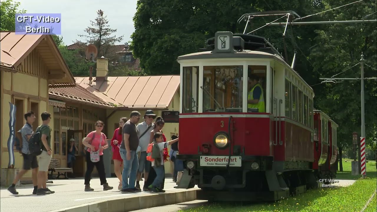 Mit Museums-Straßenbahn nach Igls
