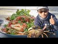 DELICIOUS SINGAPOREAN CHILI CRAB ON THE BEACH | Catch and Cook Dungeness Crab