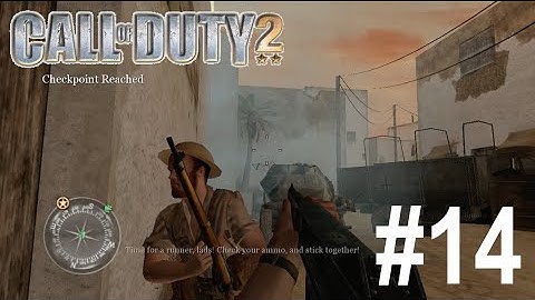Call Of Duty 2 Walkthrough - Outnumbered and Outgunned [14]