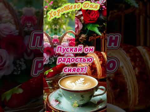 ☀️ Хорошего дня! ☀️ Пусть мечты сбываются уже сегодня ✨💛🌺