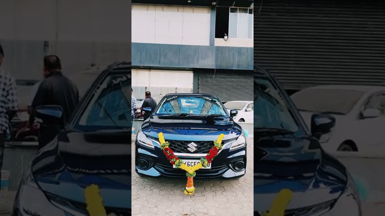 Taking Delivery Of 2022 Maruti Suzuki Baleno .