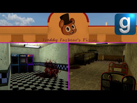 Freddy Fazbear's Pizzeria (GMOD) Minecraft Map