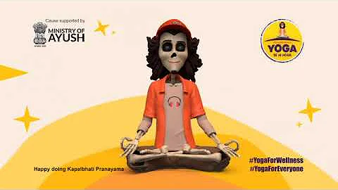 Happy Kapalbhati Pranayama